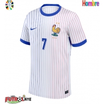 Camiseta Francia Antoine Griezmann #7 Visitante Equipación Eurocopa 2024 manga corta